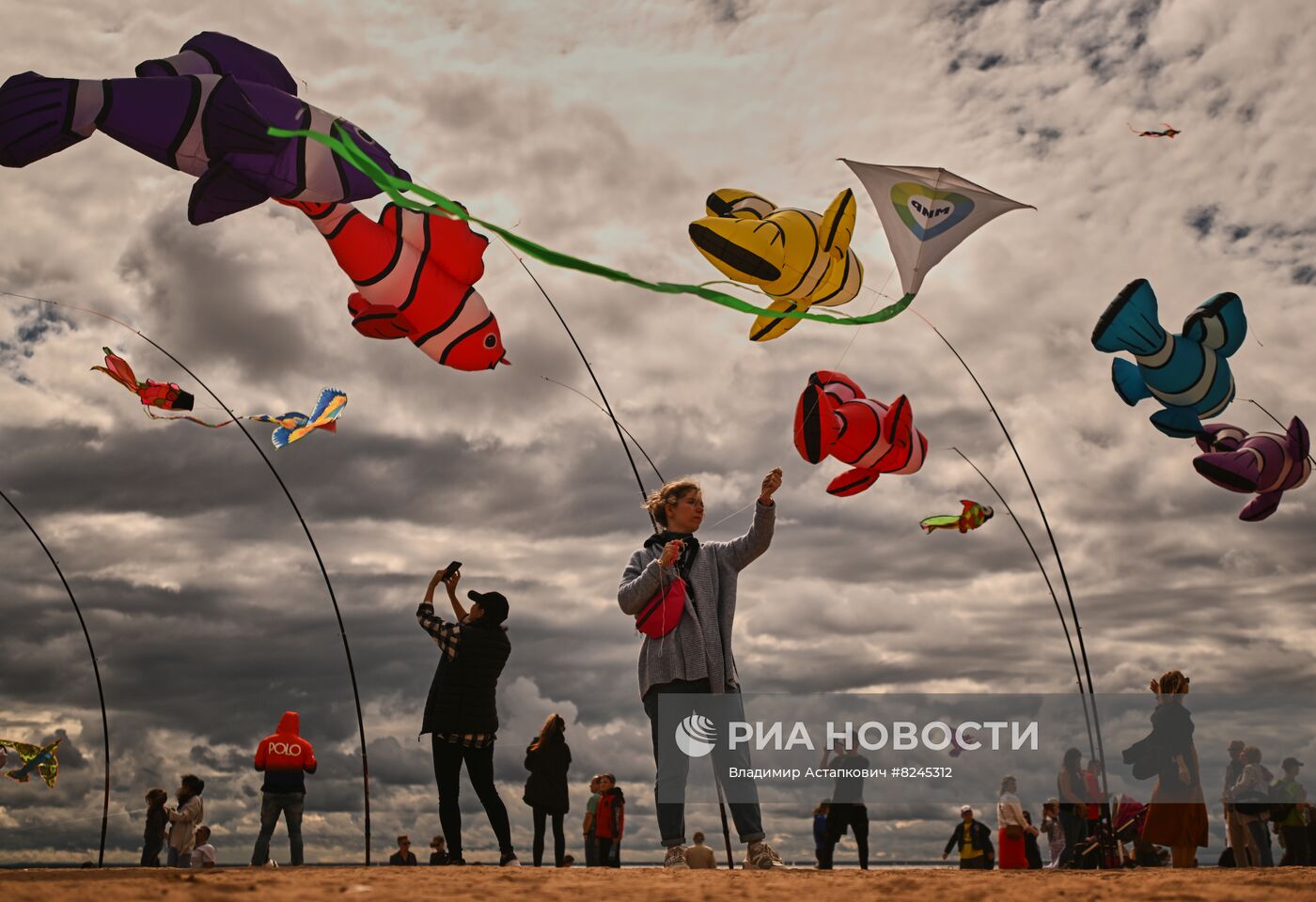 Фестиваль воздушных змеев в Санкт-Петербурге