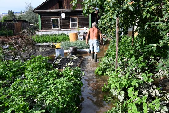 Подтопления в Забайкальском крае