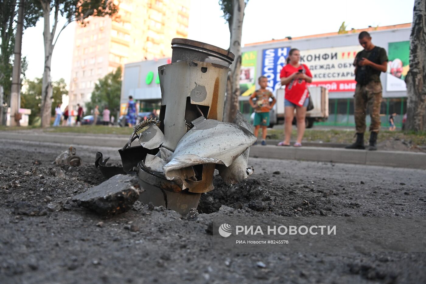 ВСУ нанесли удар по Ленинском району Донецка