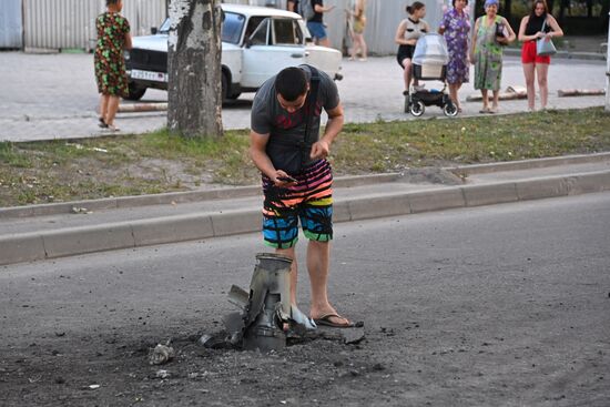 ВСУ нанесли удар по Ленинском району Донецка