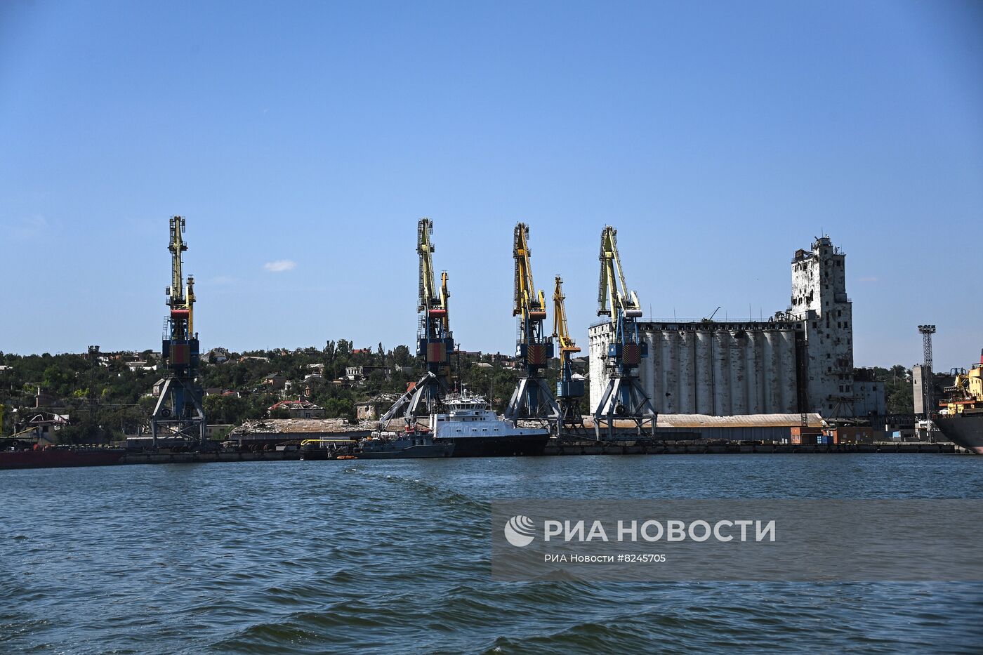 Морской порт Мариуполя