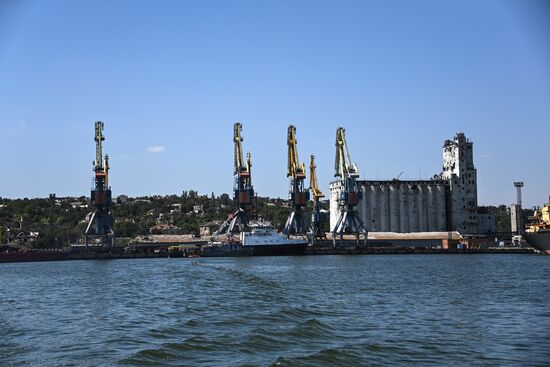 Морской порт Мариуполя