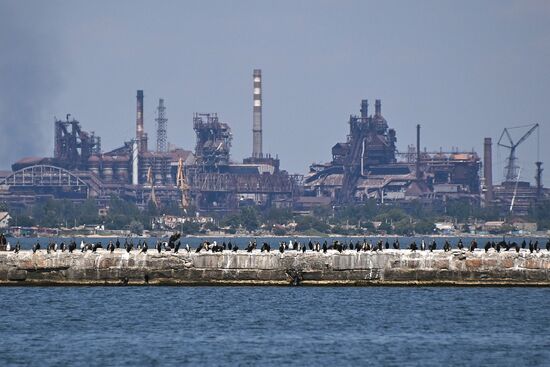 Морской порт Мариуполя