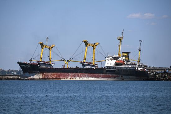 Морской порт Мариуполя