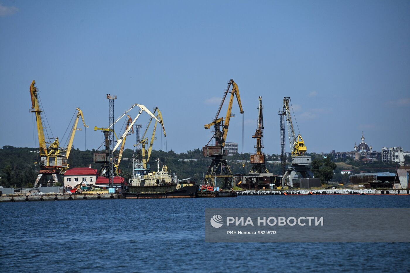 Морской порт Мариуполя