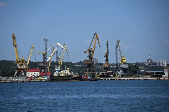 Морской порт Мариуполя