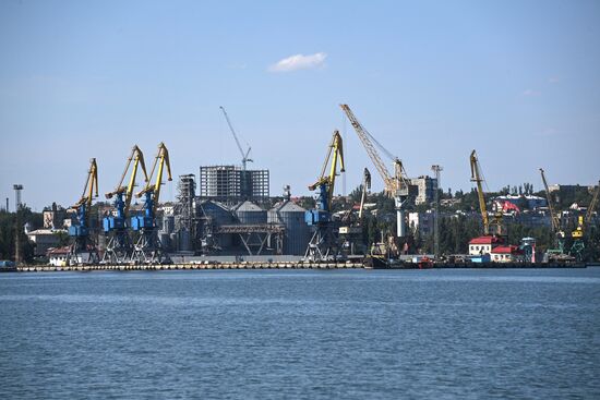 Морской порт Мариуполя