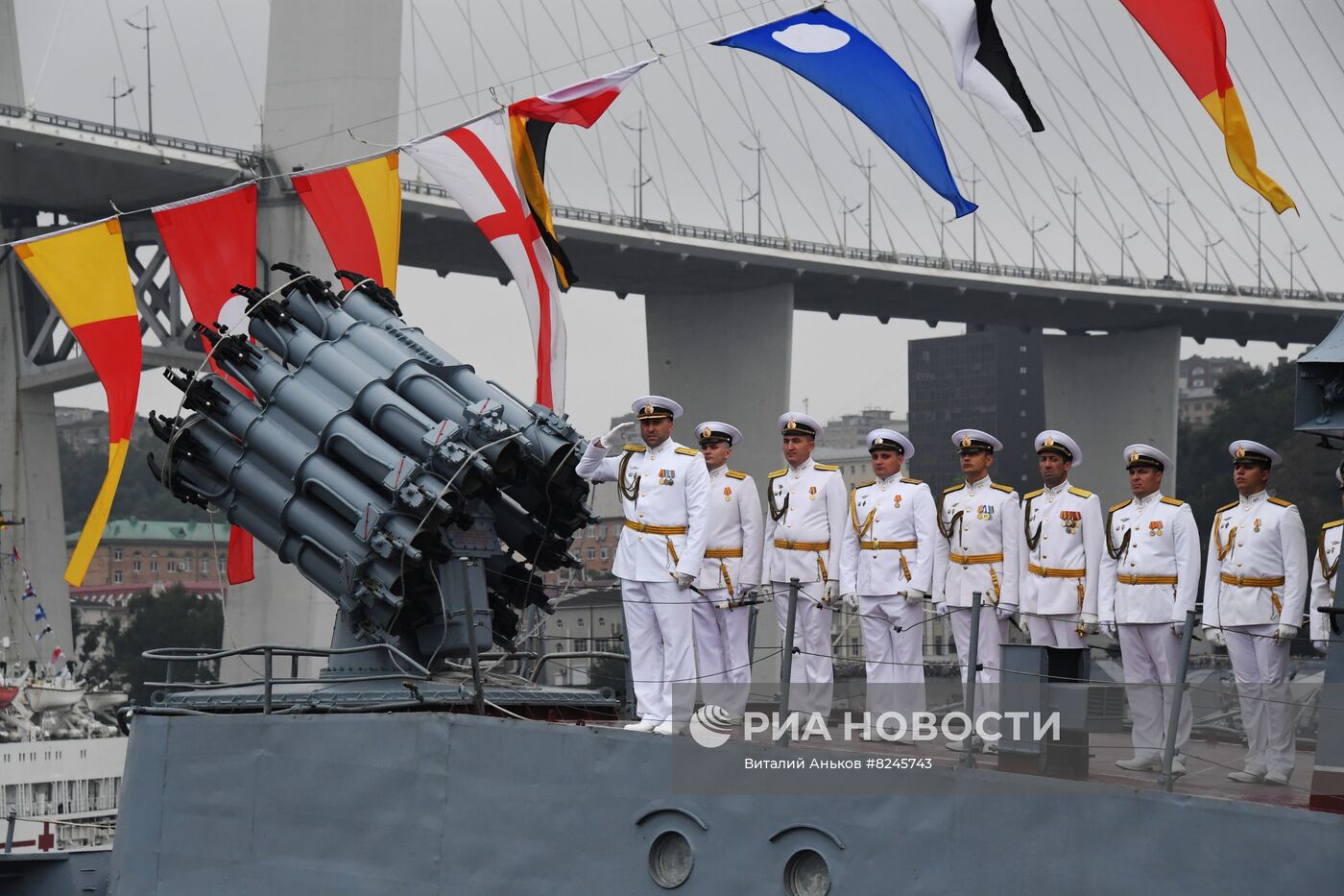Празднование Дня ВМФ в регионах России