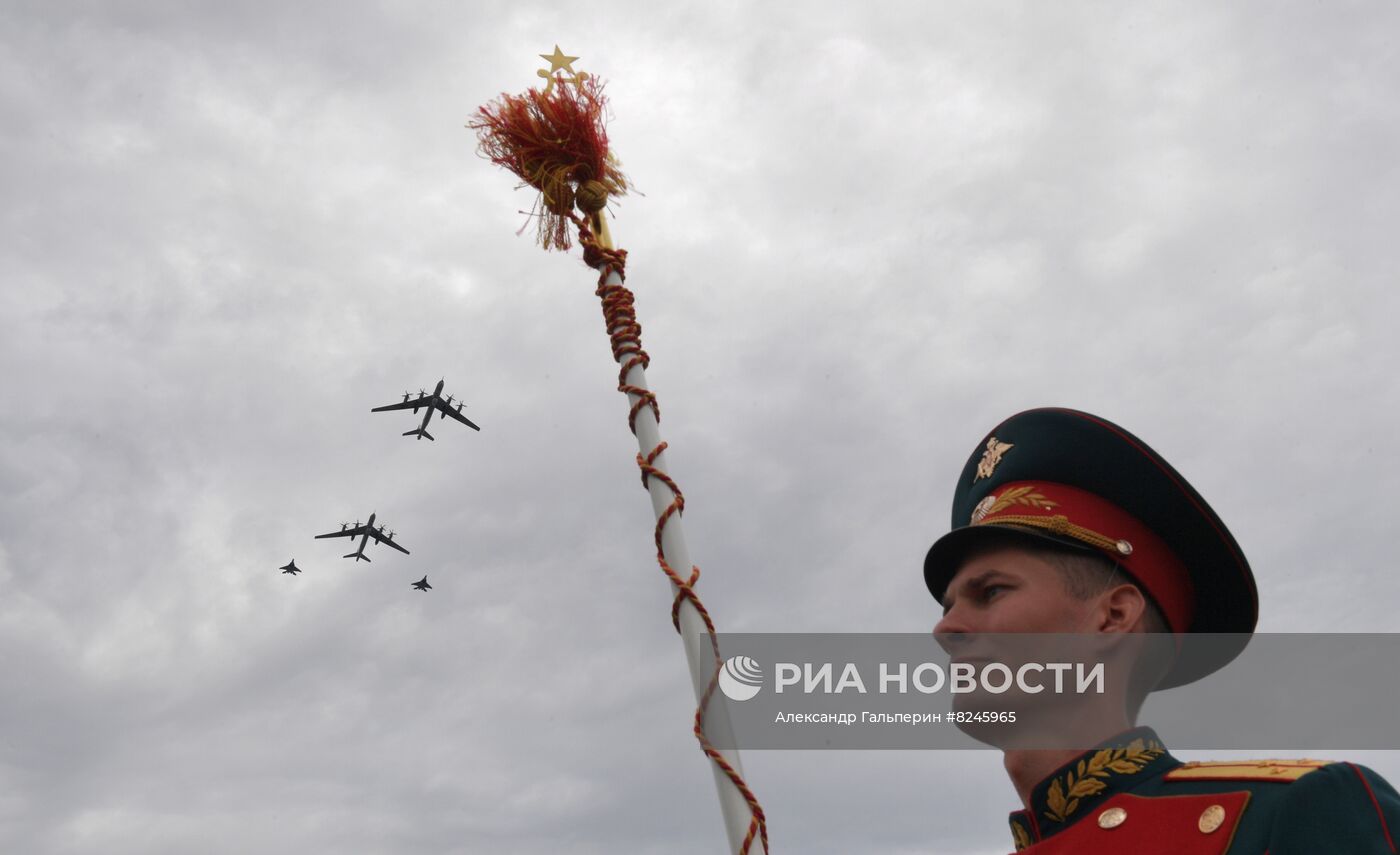 Празднование Дня ВМФ в Санкт-Петербурге