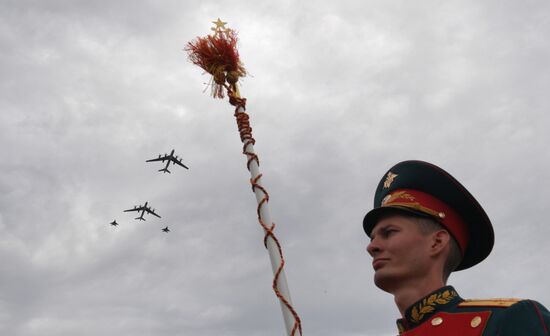 Празднование Дня ВМФ в Санкт-Петербурге