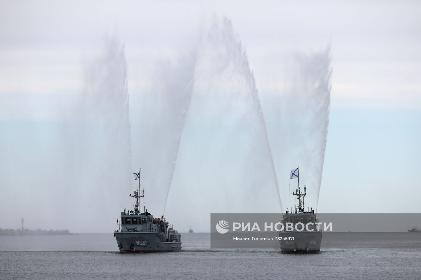 Празднование Дня ВМФ в регионах России 