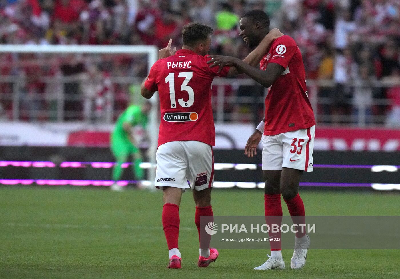 Футбол. РПЛ. Матч "Спартак" - "Оренбург"