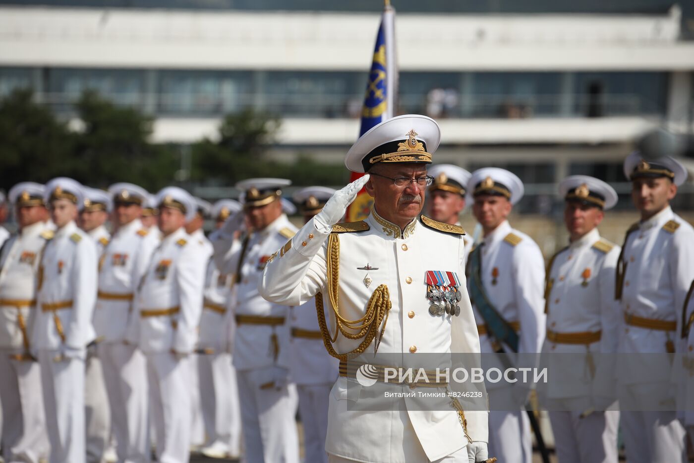 Празднование Дня ВМФ в регионах России