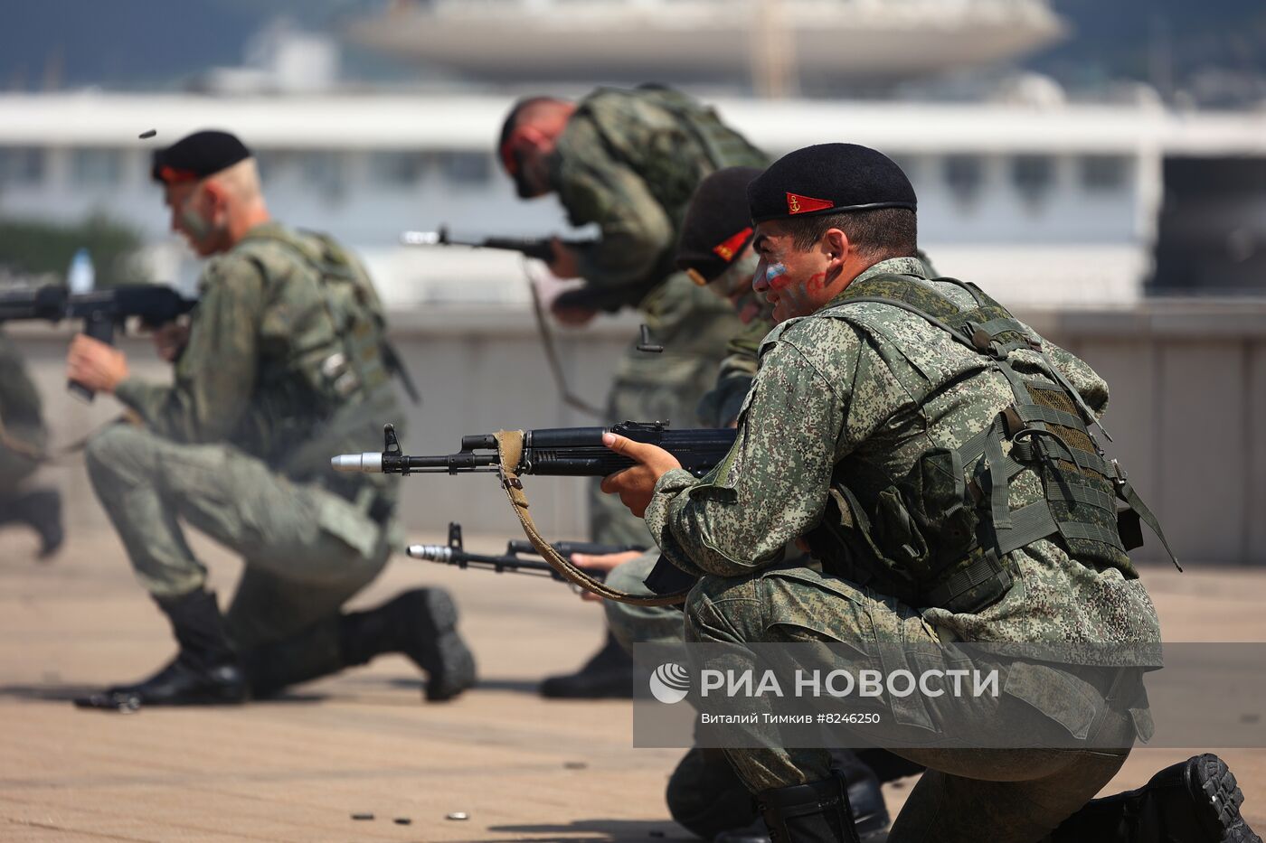 Празднование Дня ВМФ в регионах России