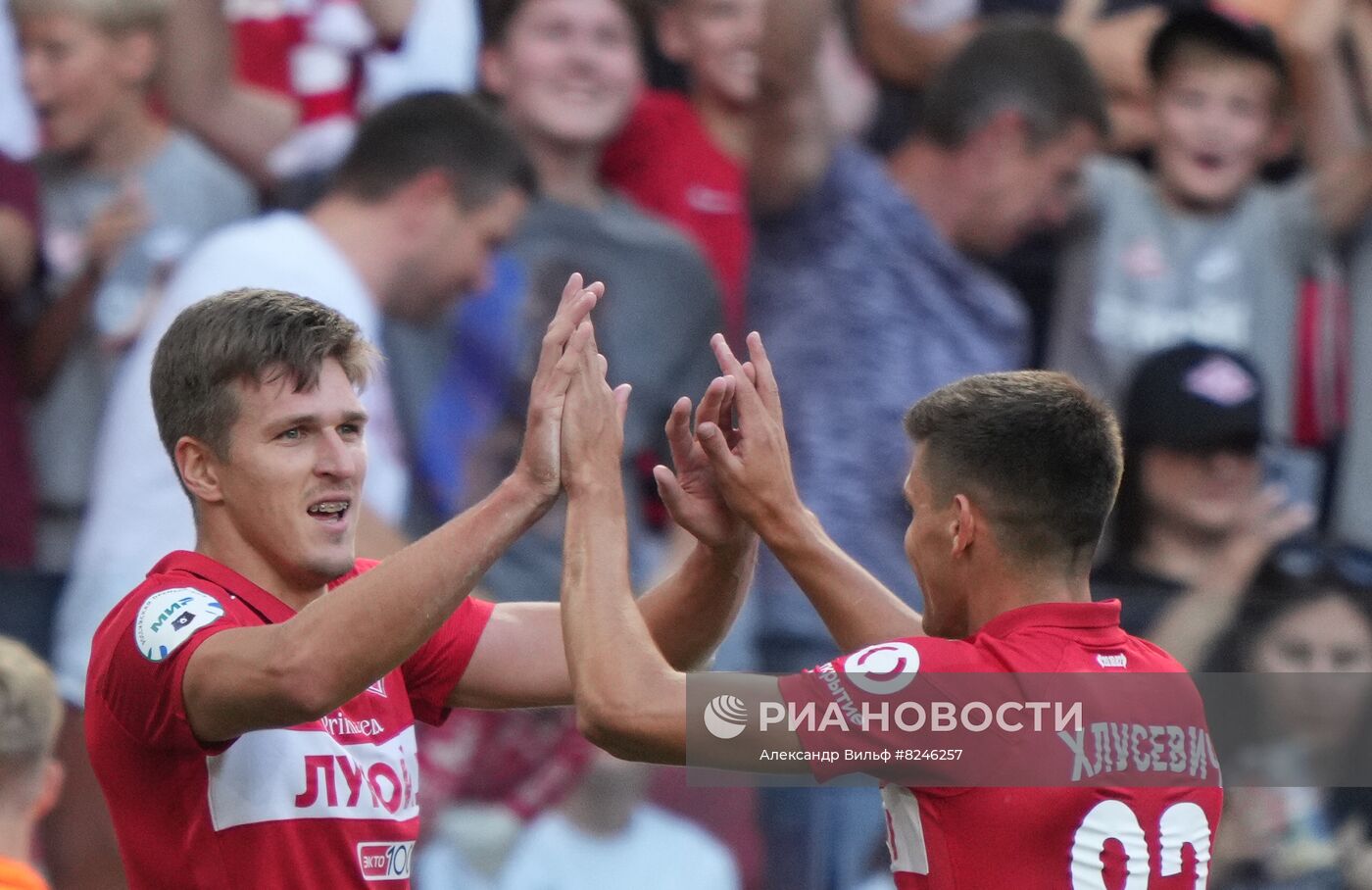 Футбол. РПЛ. Матч "Спартак" - "Оренбург"