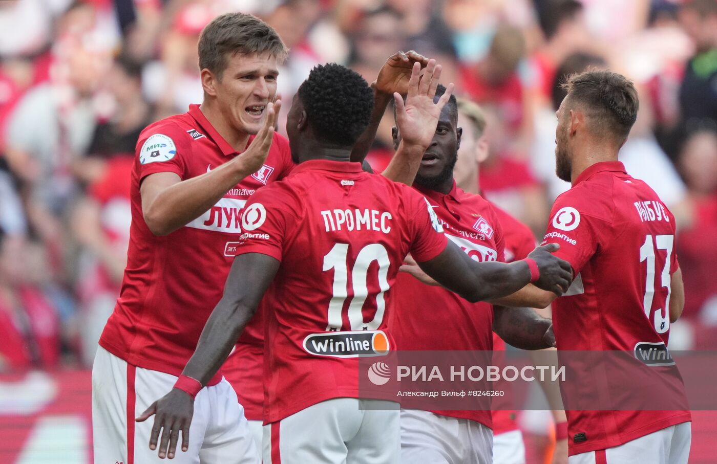 Футбол. РПЛ. Матч "Спартак" - "Оренбург"