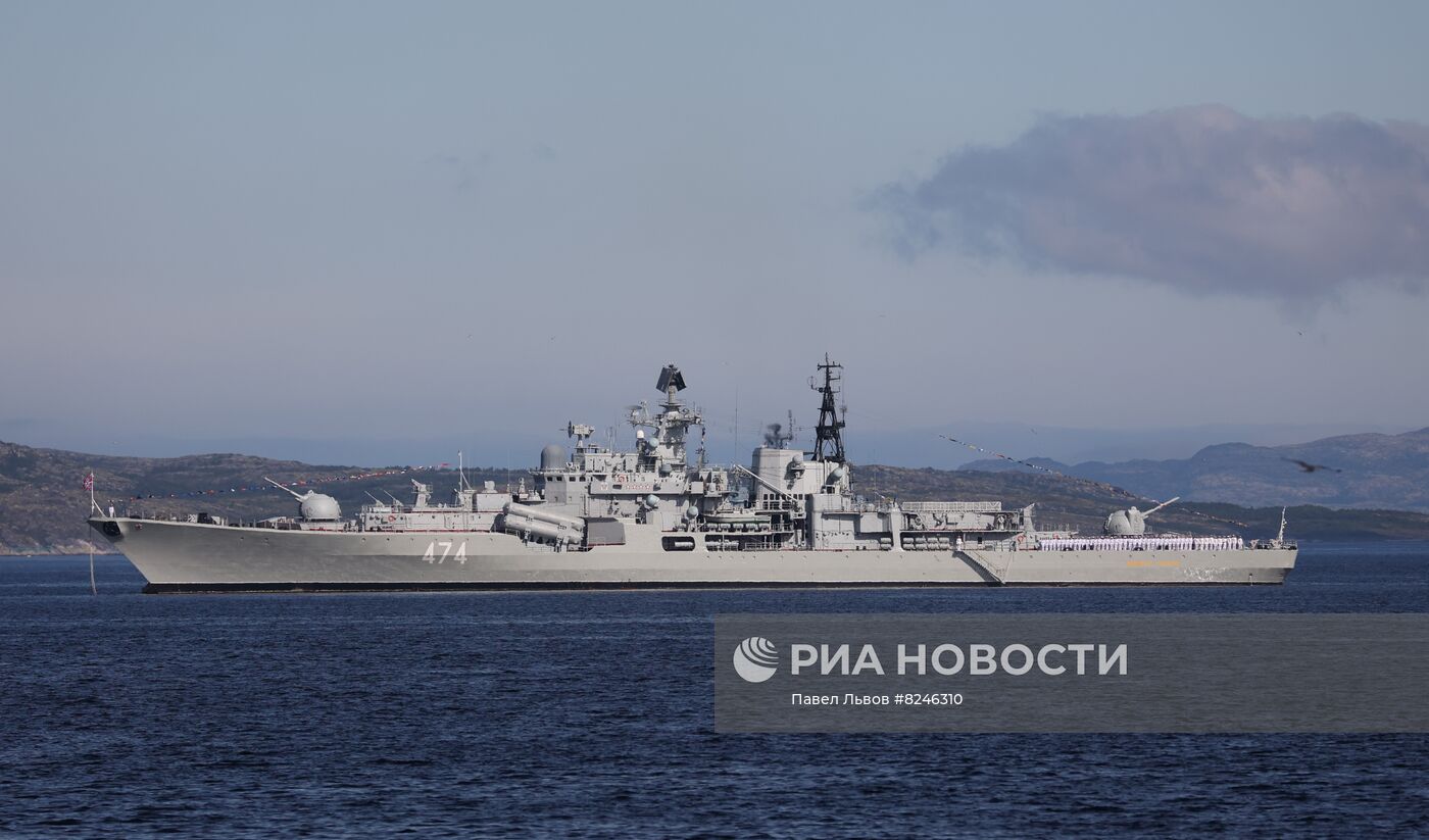 Празднование Дня ВМФ в регионах России