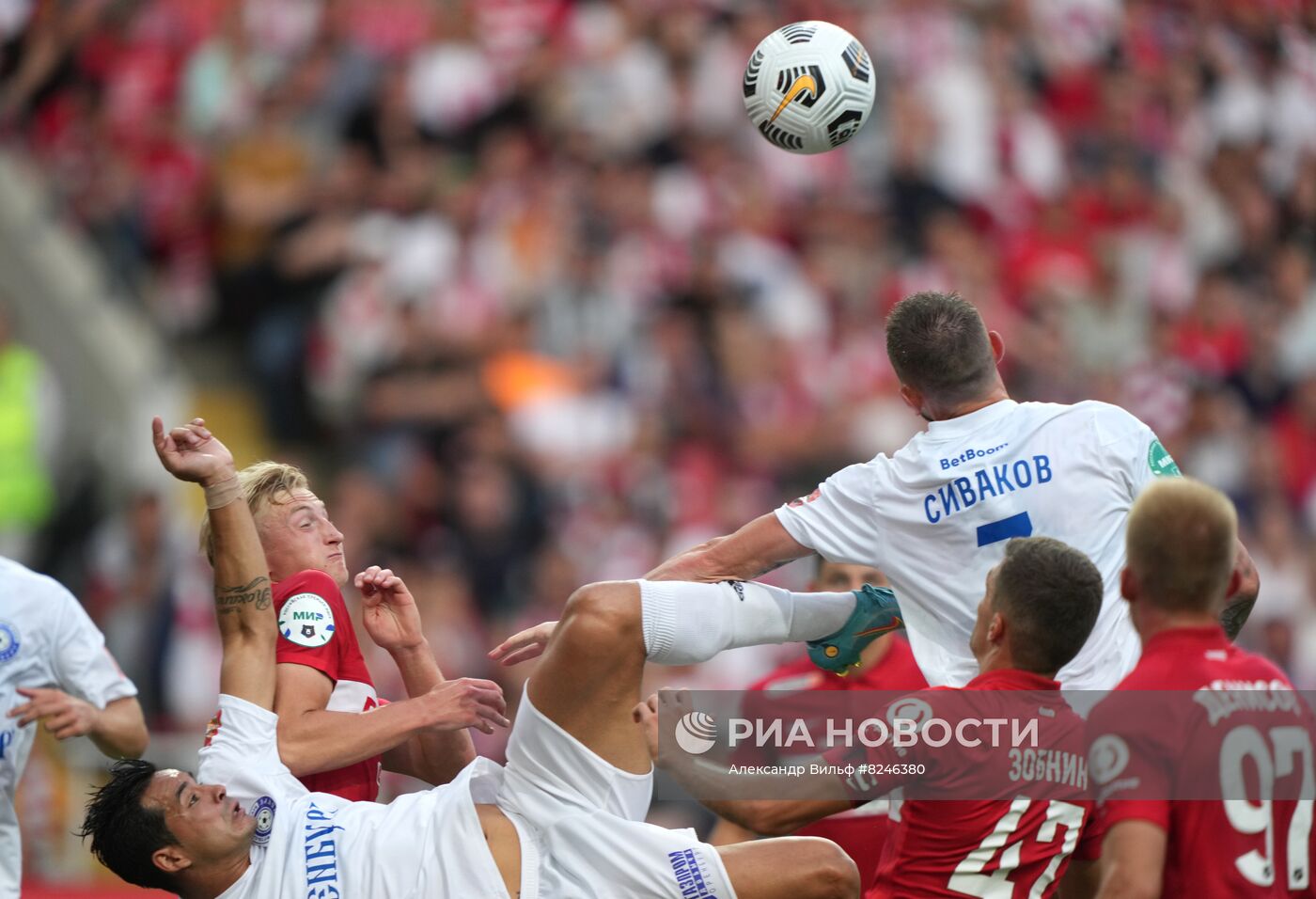 Футбол. РПЛ. Матч "Спартак" - "Оренбург"