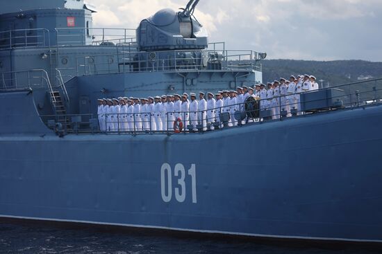 Празднование Дня ВМФ в регионах России