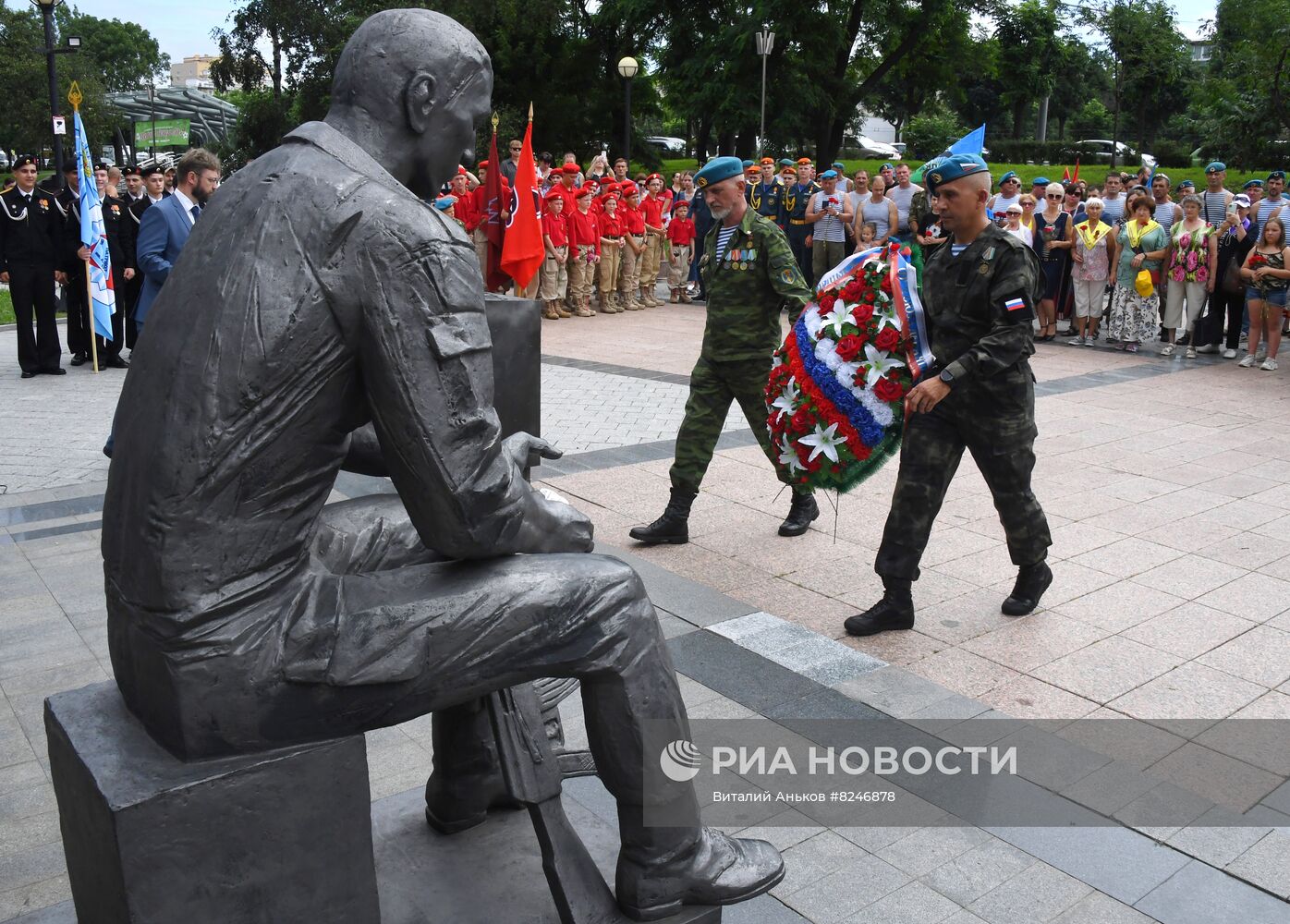 Празднование Дня ВДВ