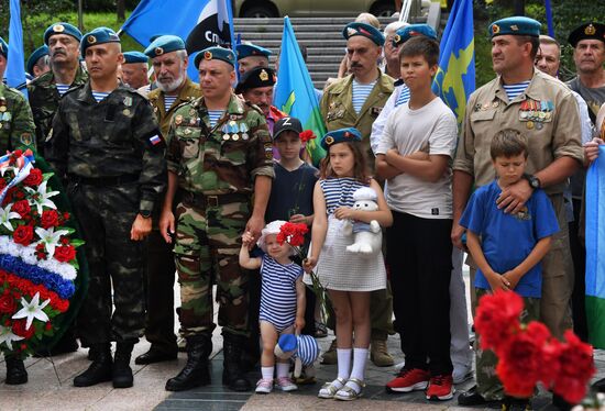 Празднование Дня ВДВ