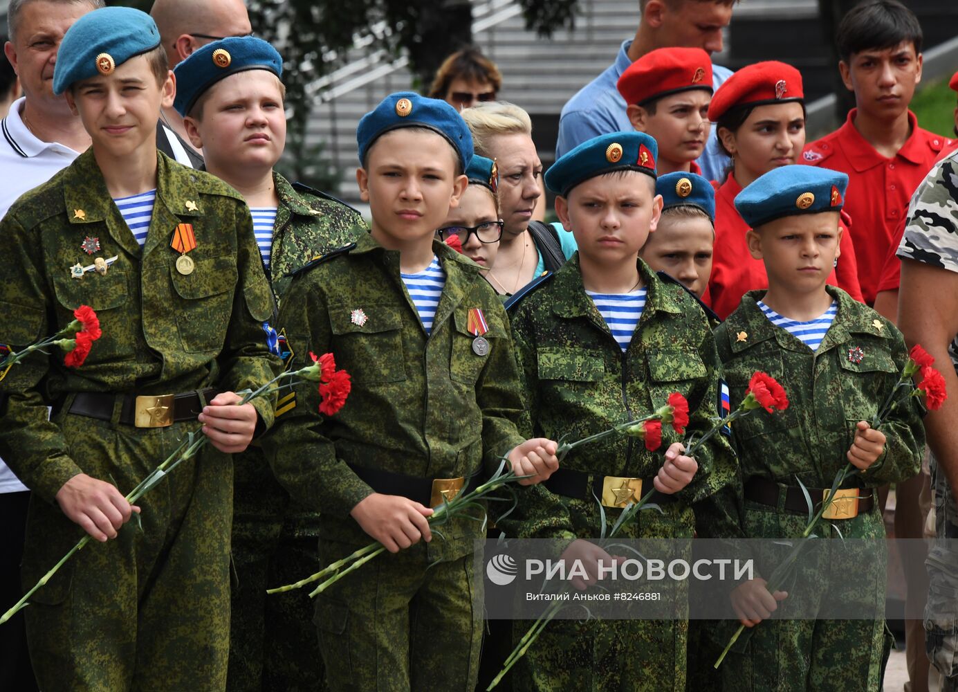 Празднование Дня ВДВ