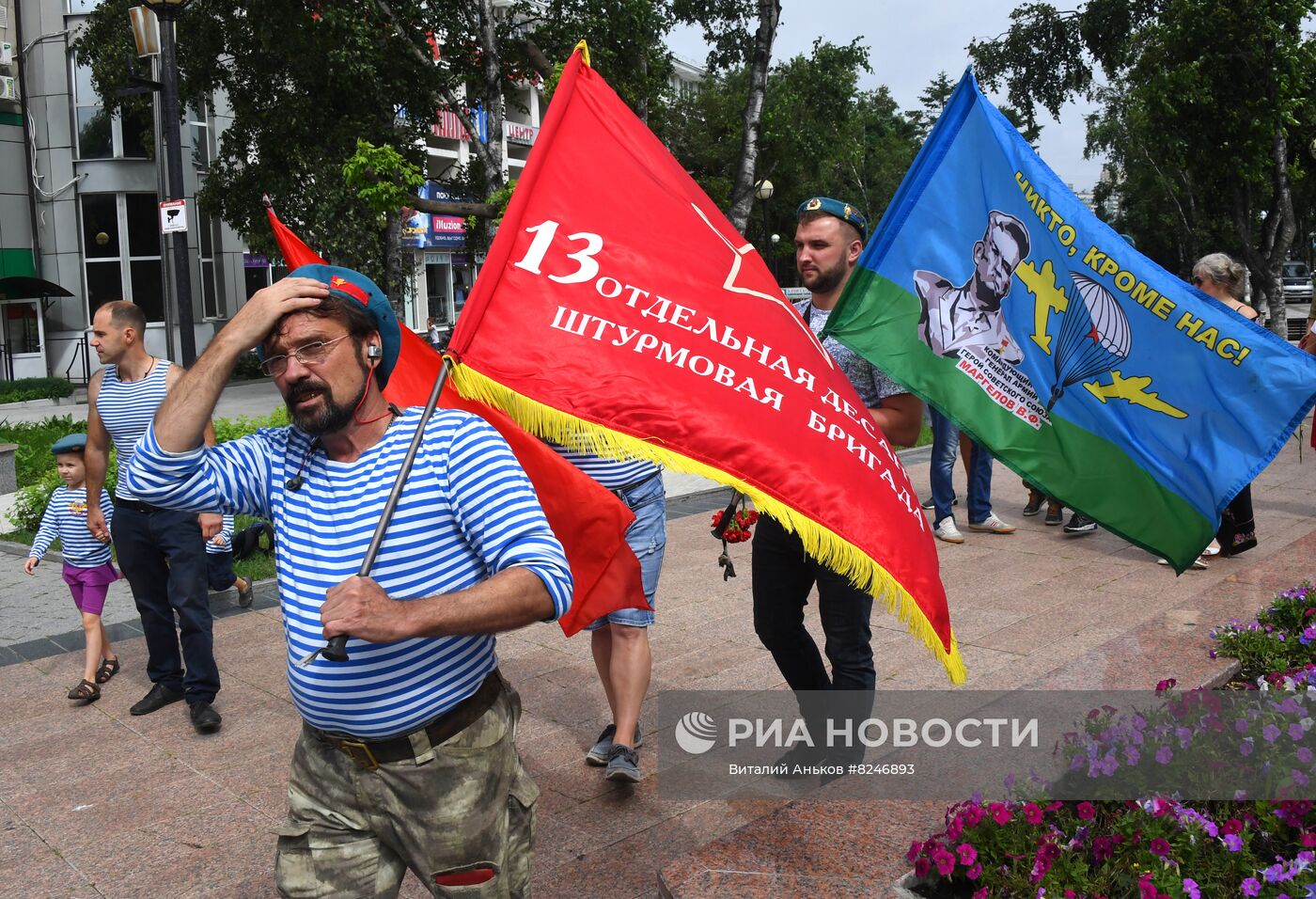 Празднование Дня ВДВ