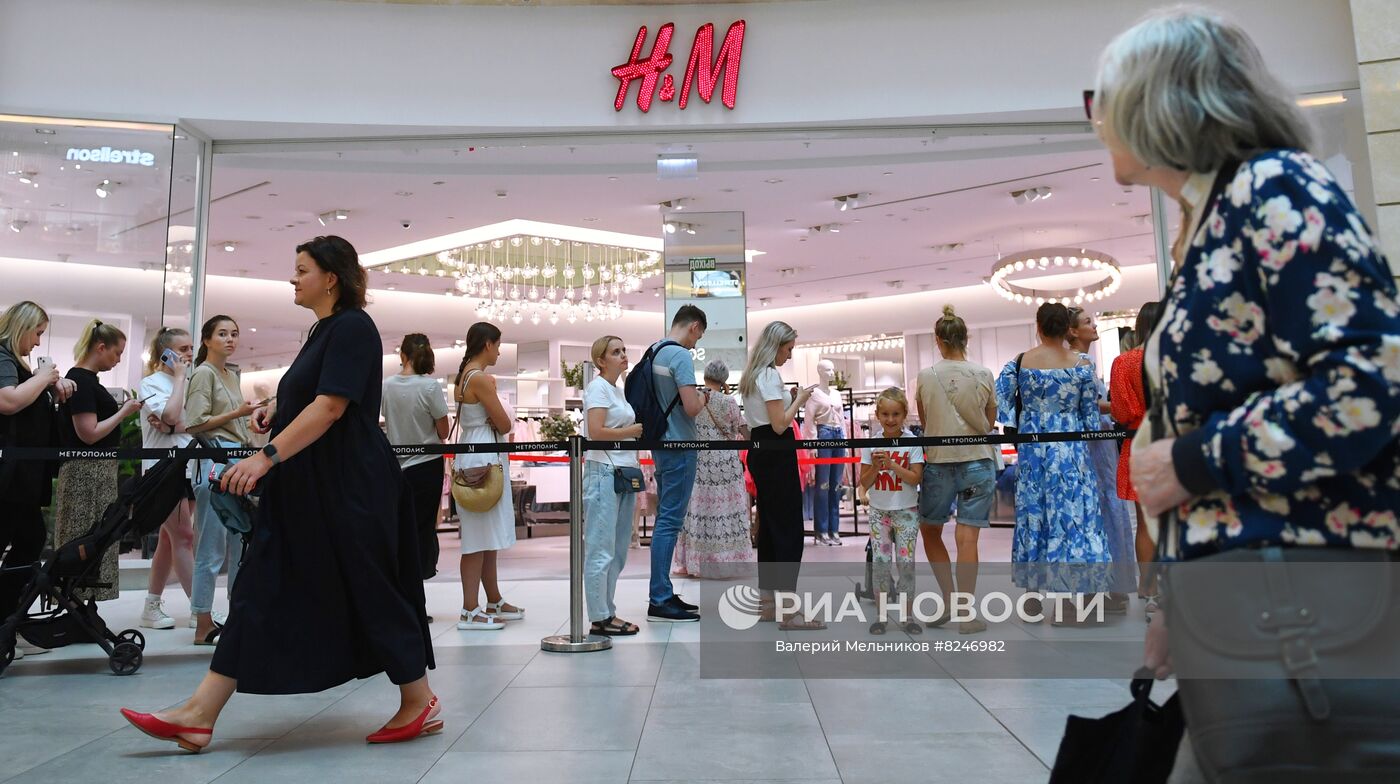 Магазин H&M открылся в "Метрополисе"