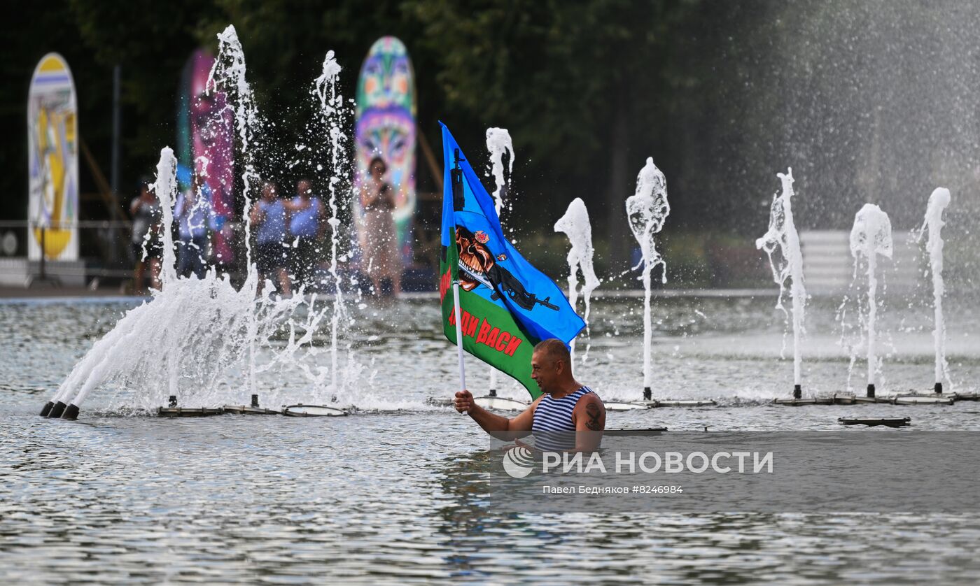 Празднование Дня ВДВ в России