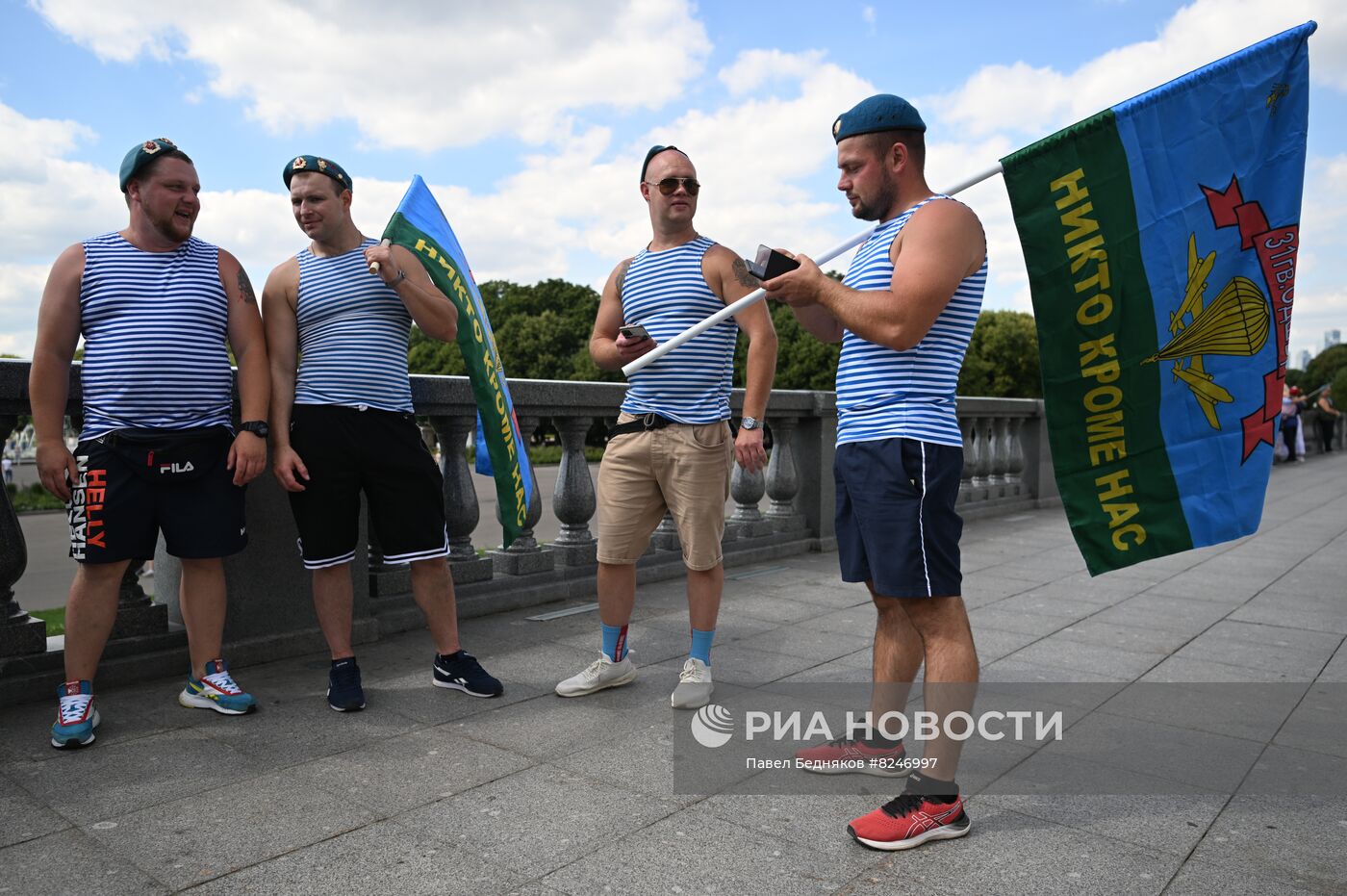 Празднование Дня ВДВ