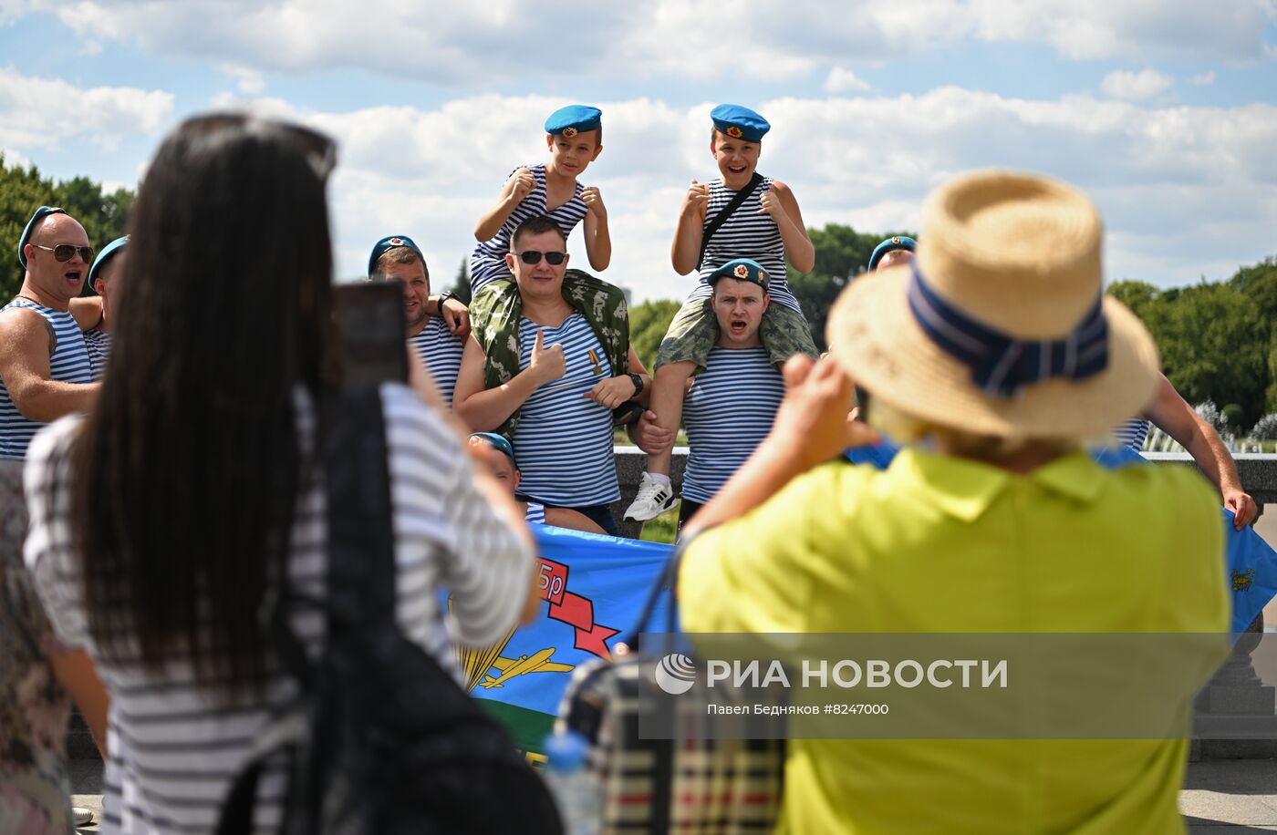 Празднование Дня ВДВ