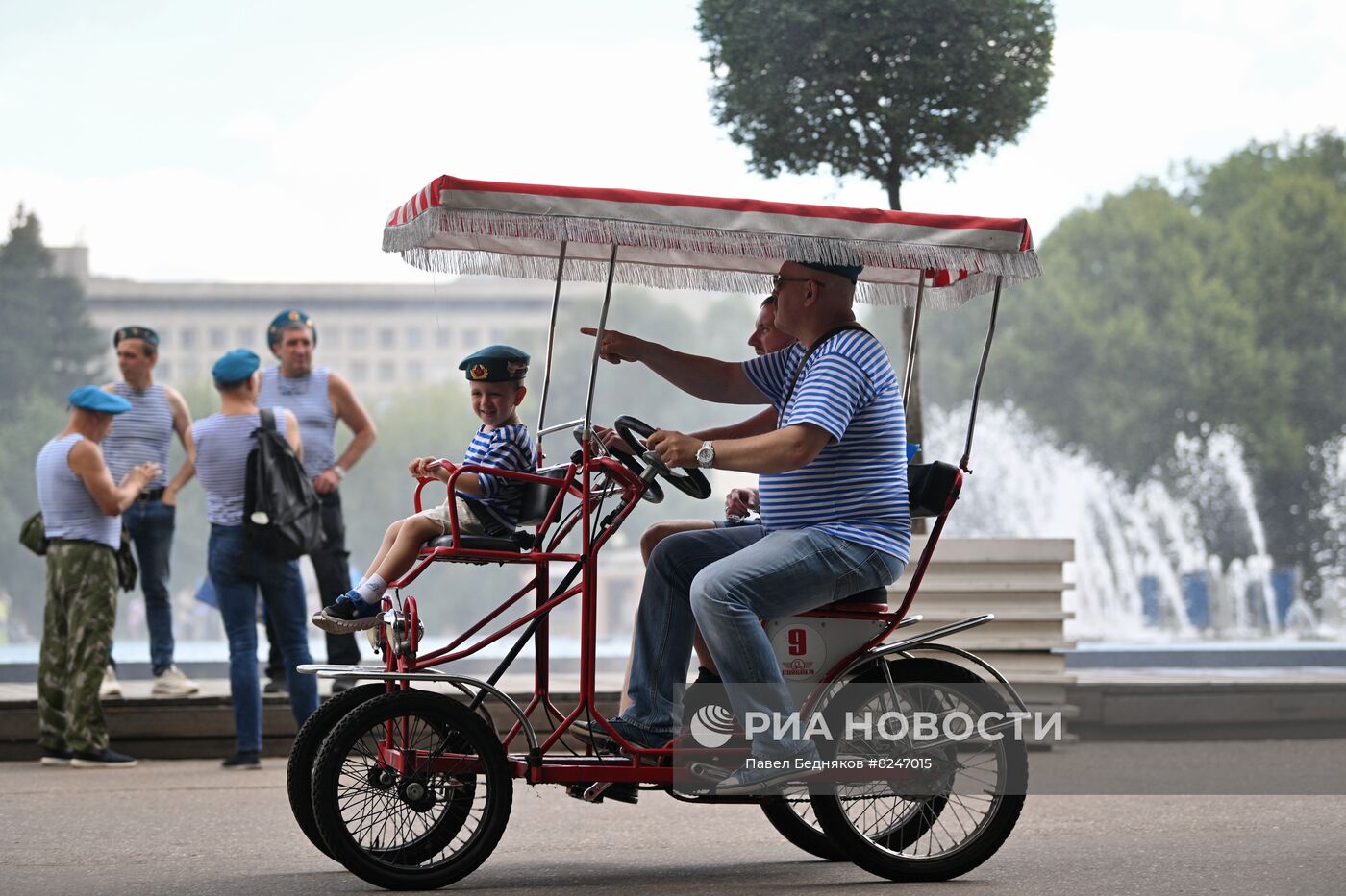 Празднование Дня ВДВ