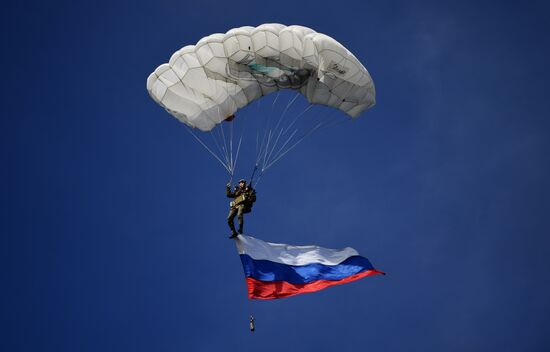 Празднование Дня ВДВ