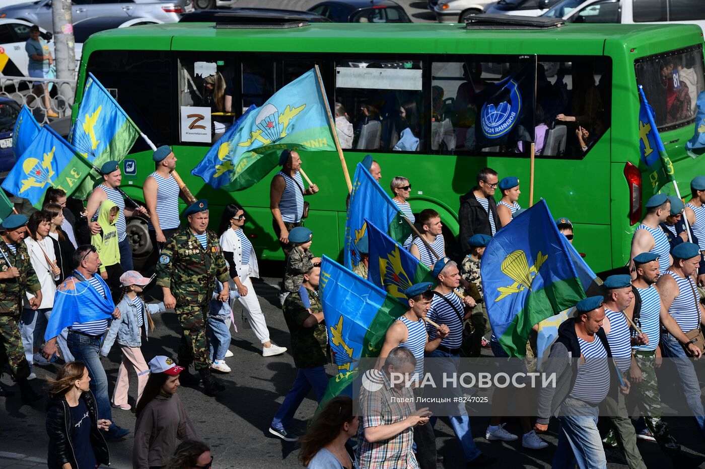 Празднование Дня ВДВ