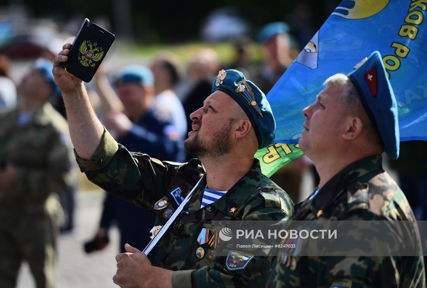 Празднование Дня ВДВ