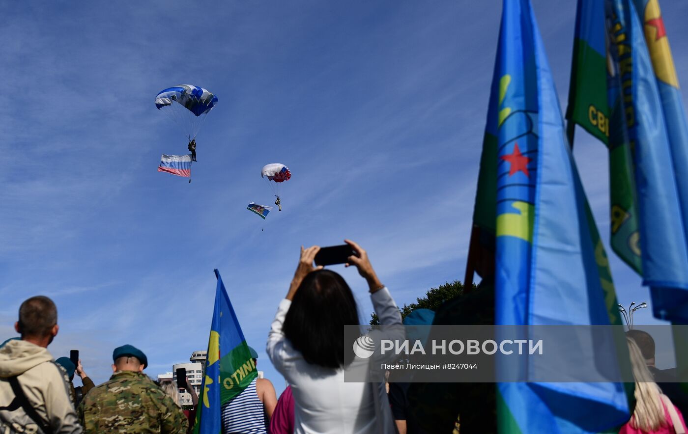 Празднование Дня ВДВ