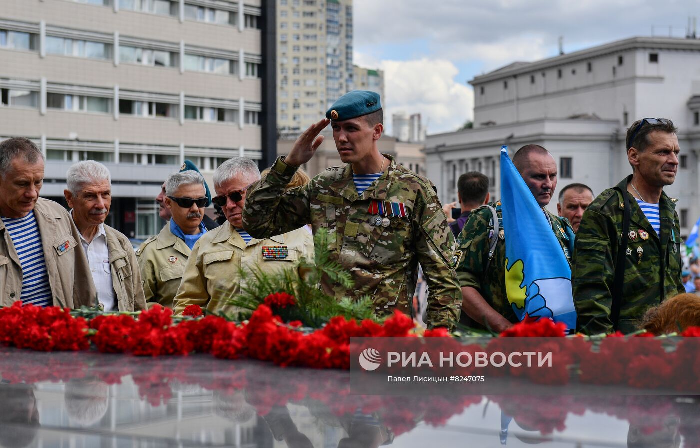 Празднование Дня ВДВ