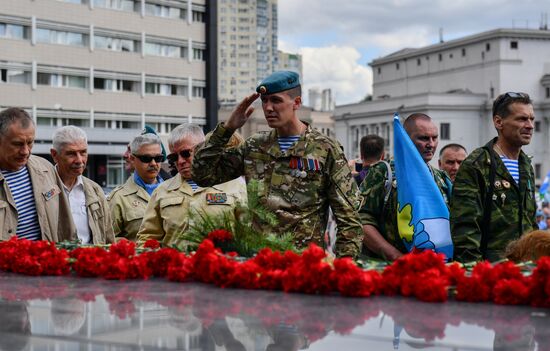 Празднование Дня ВДВ