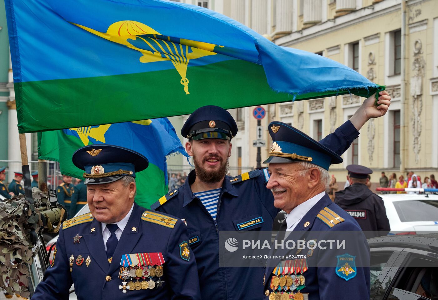 Празднование Дня ВДВ