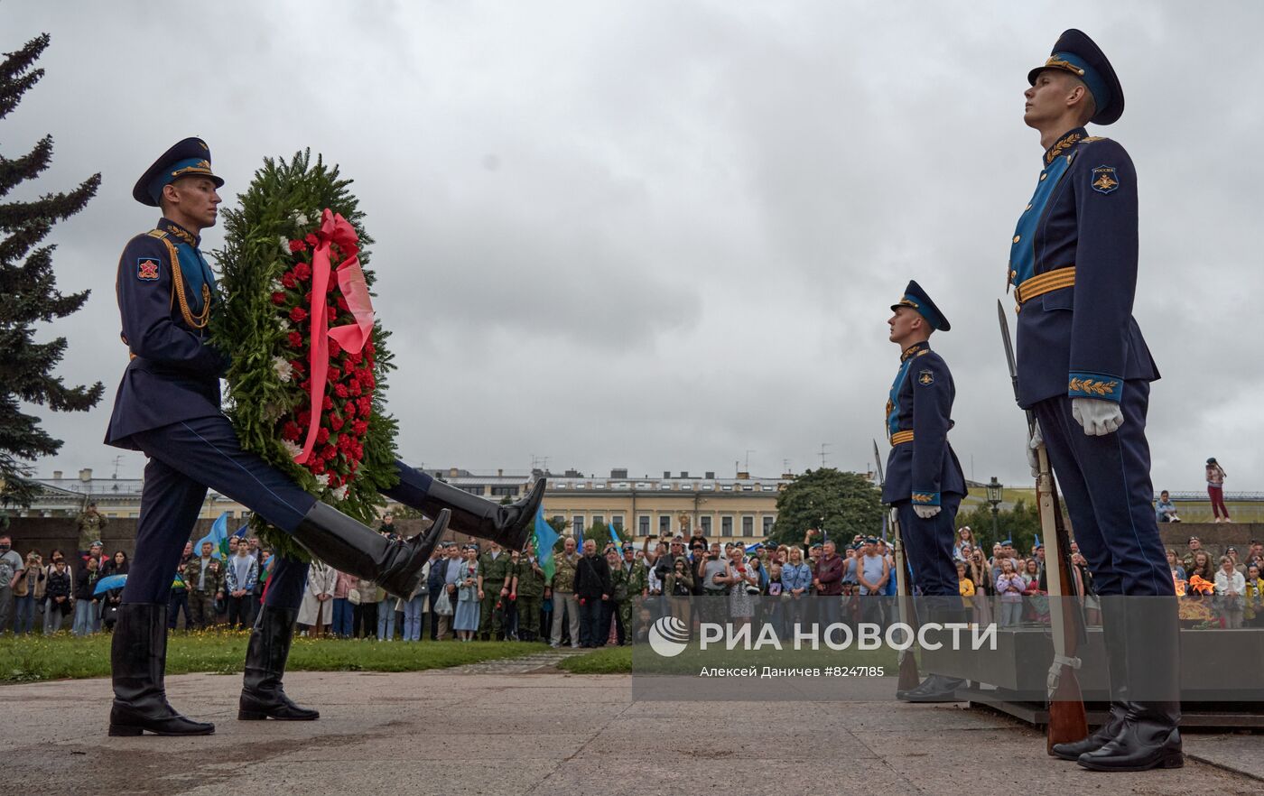 Празднование Дня ВДВ