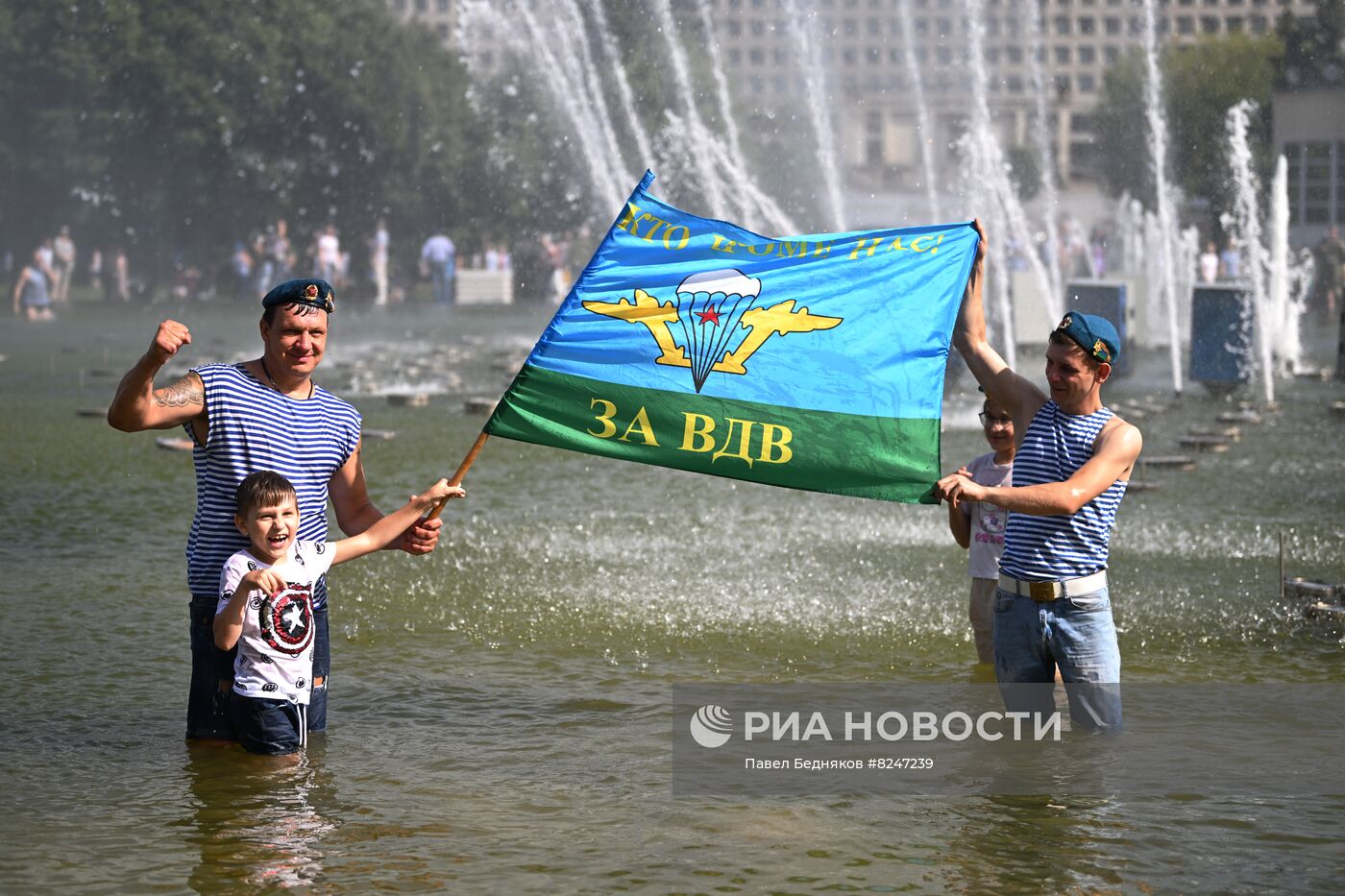 Празднование Дня ВДВ в России