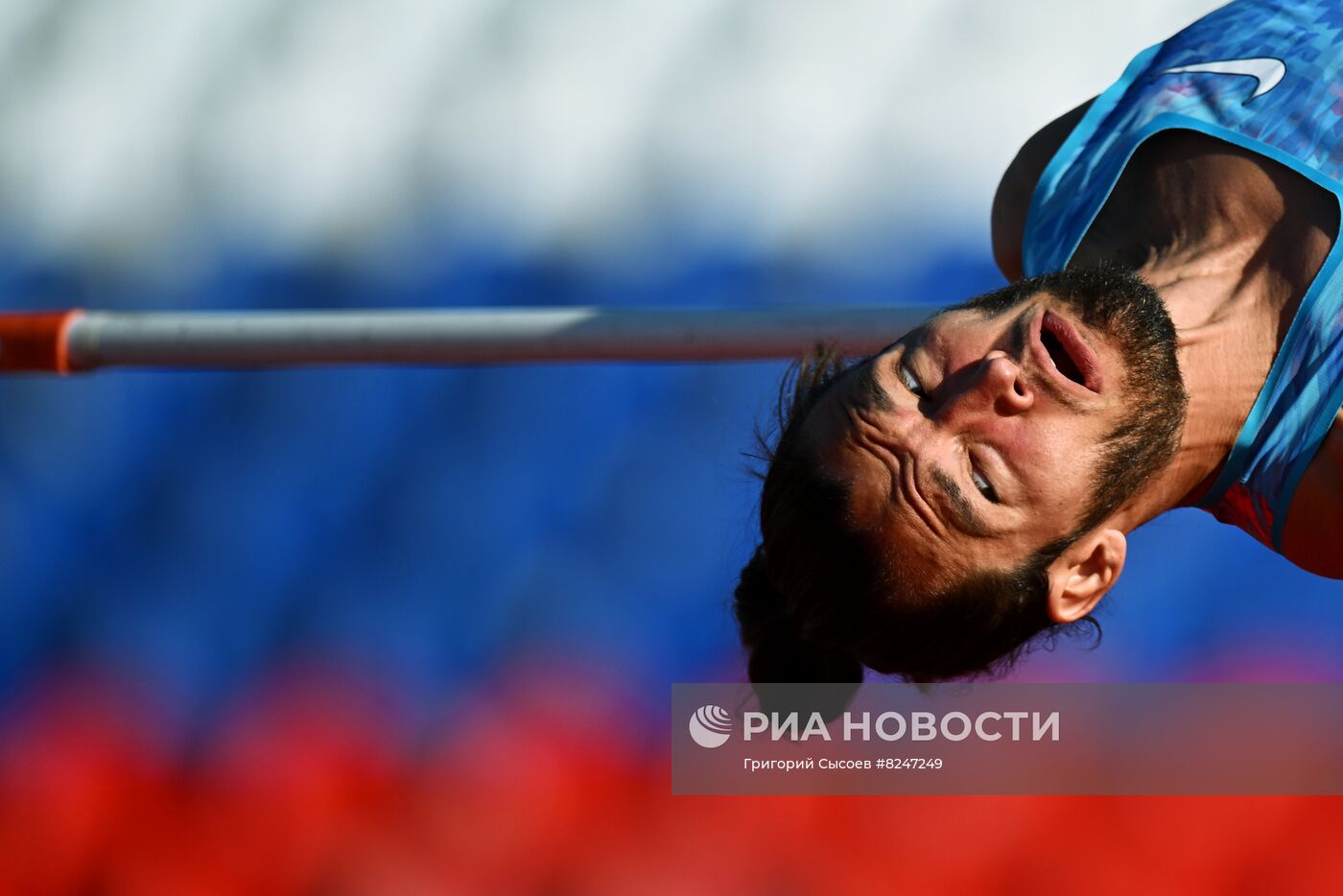 Легкая атлетика. Чемпионат России. Первый день