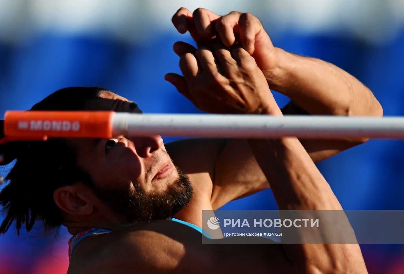 Легкая атлетика. Чемпионат России. Первый день