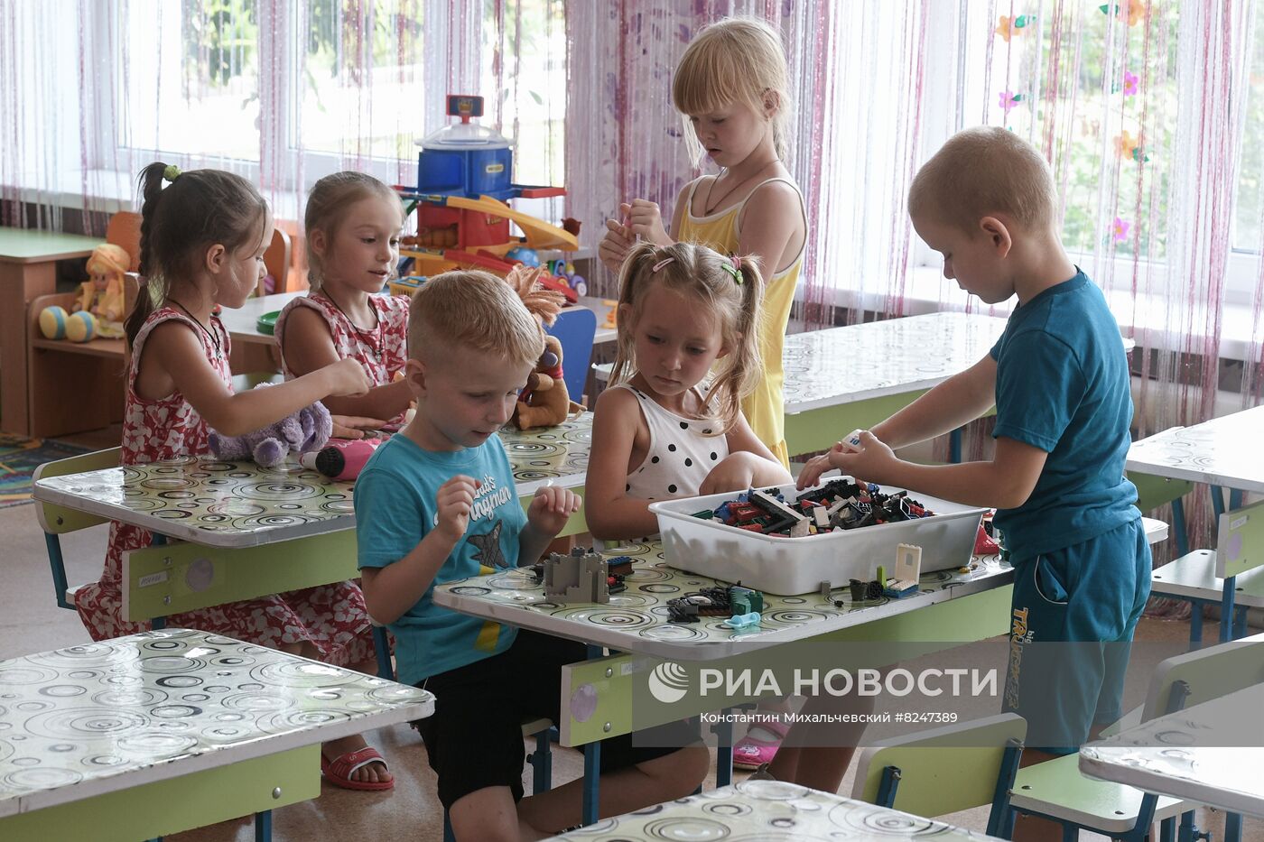Работа детского сада в Бердянске