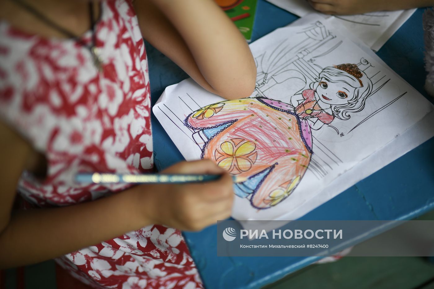 Работа детского сада в Бердянске