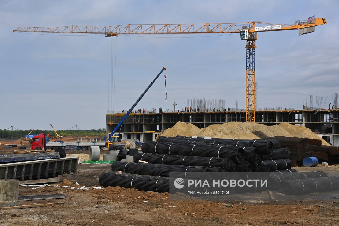 Строительство жилых домов в Мариуполе