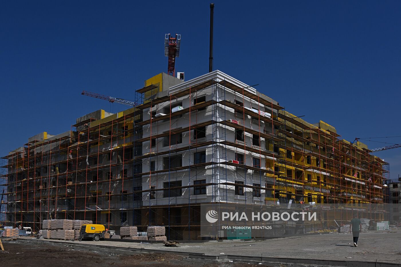 Строительство жилых домов в Мариуполе