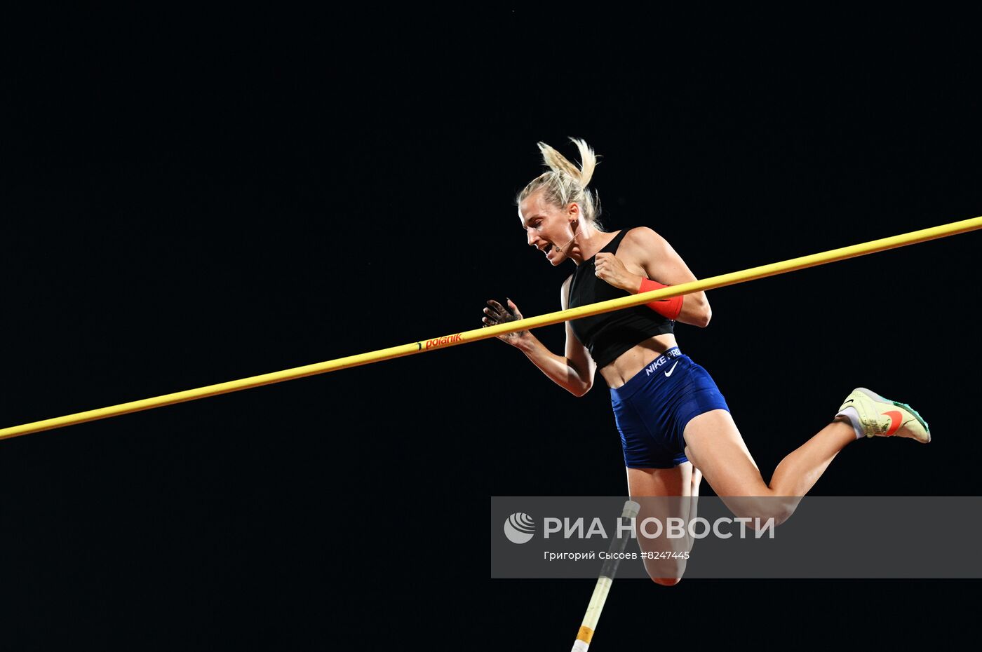 Легкая атлетика. Чемпионат России. Первый день