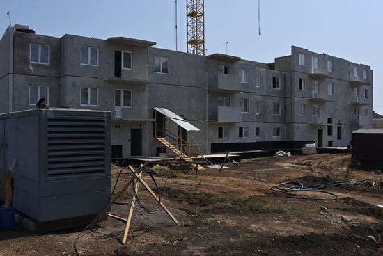 Строительство жилых домов в Мариуполе