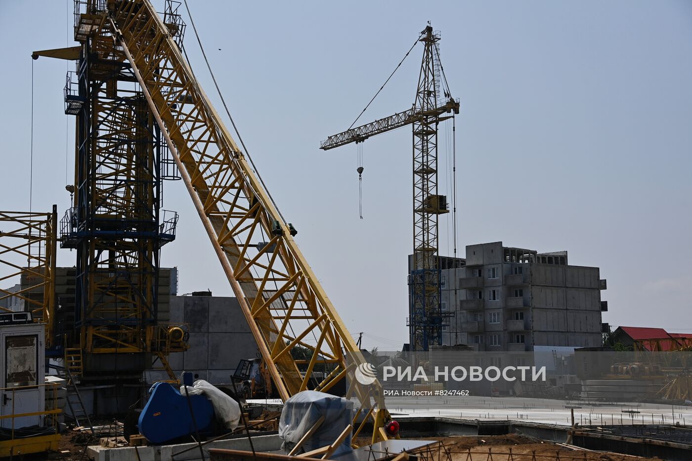 Строительство жилых домов в Мариуполе